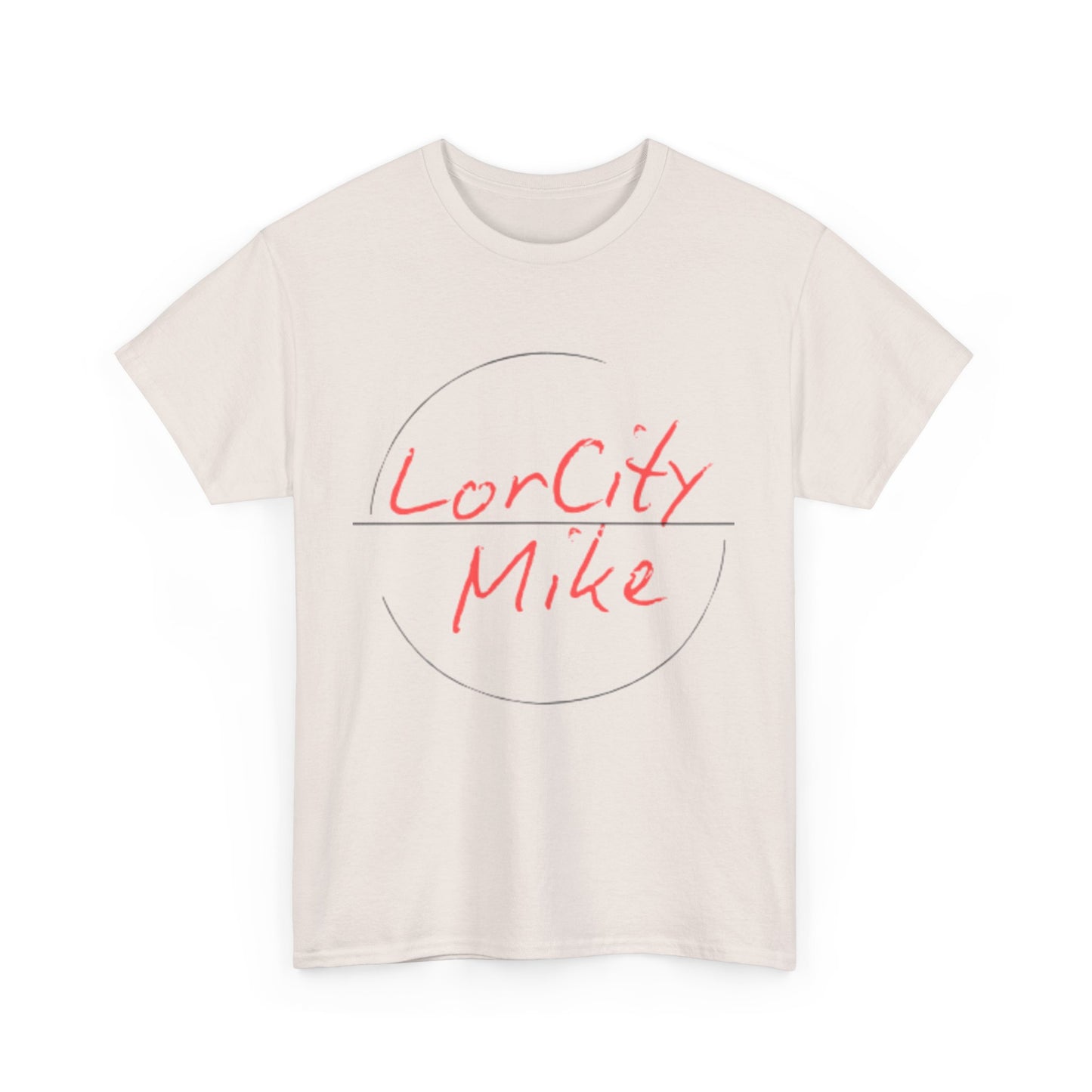 LorCity Mike Unisex Heavy Cotton Tee - Casual Stylish T-Shirt for Everyday Comfort