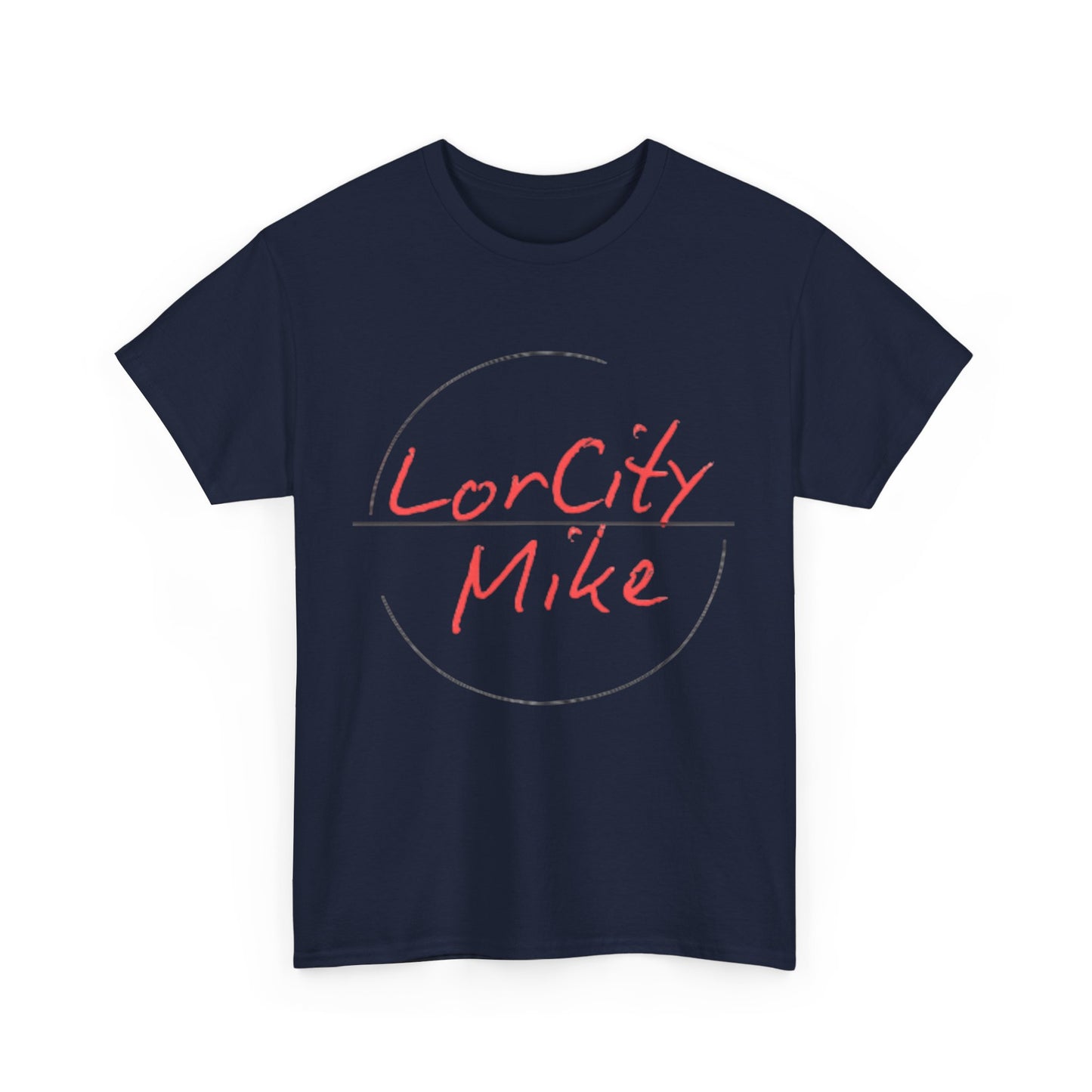 LorCity Mike Unisex Heavy Cotton Tee - Casual Stylish T-Shirt for Everyday Comfort