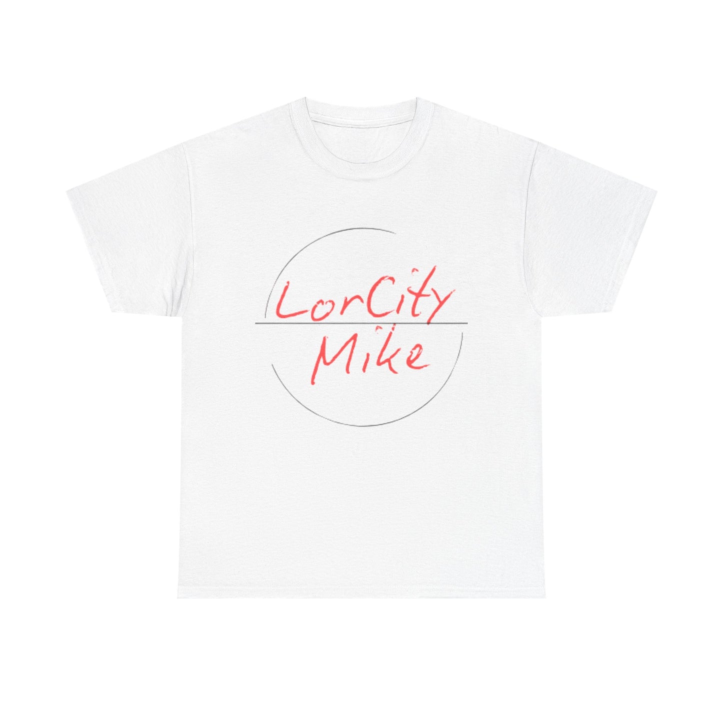 LorCity Mike Unisex Heavy Cotton Tee - Casual Stylish T-Shirt for Everyday Comfort