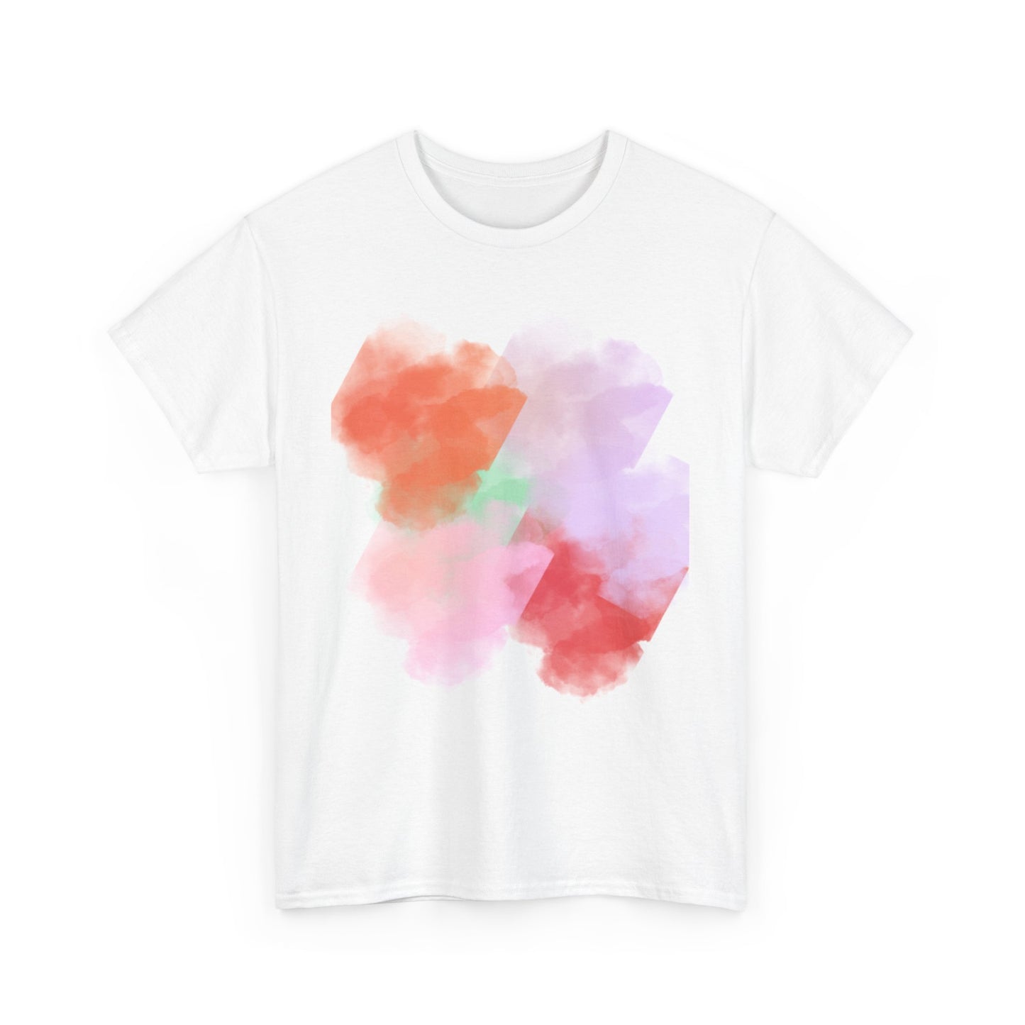 Colorful Abstract Art Unisex Heavy Cotton Tee