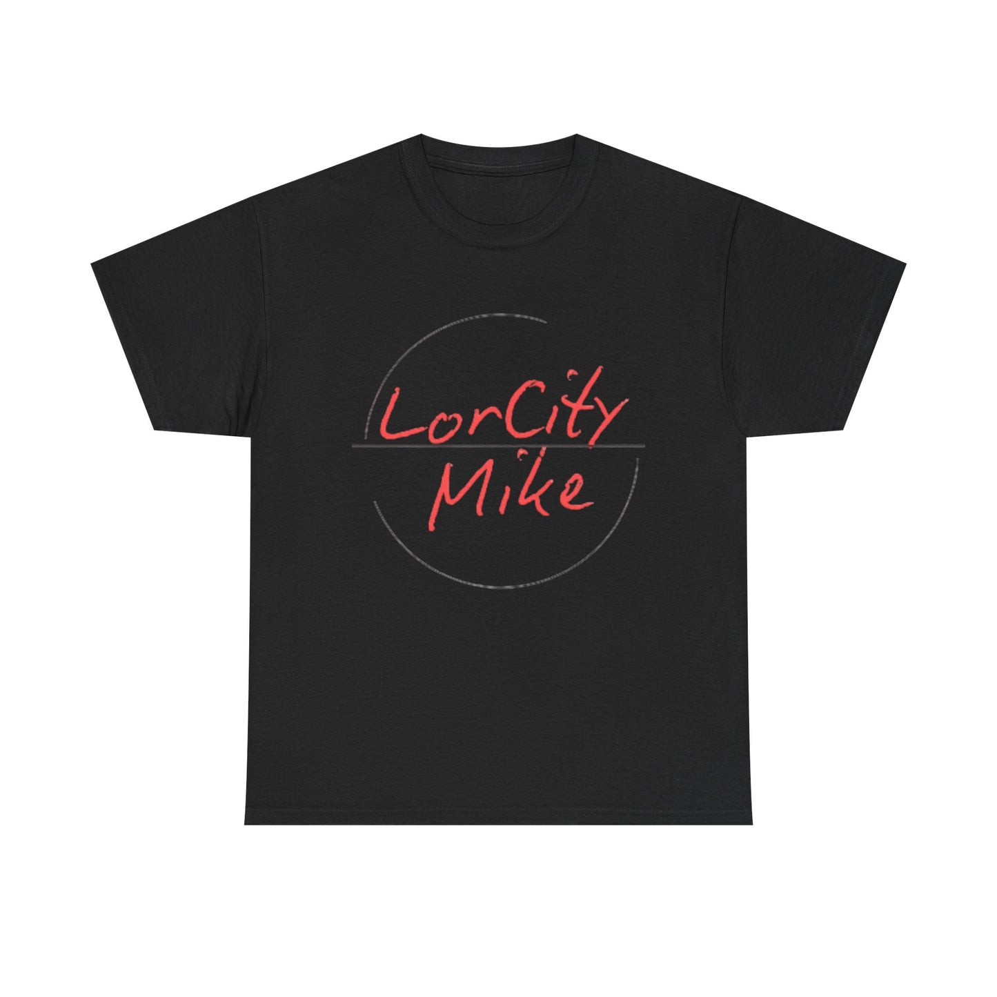 LorCity Mike Unisex Heavy Cotton Tee - Casual Stylish T-Shirt for Everyday Comfort