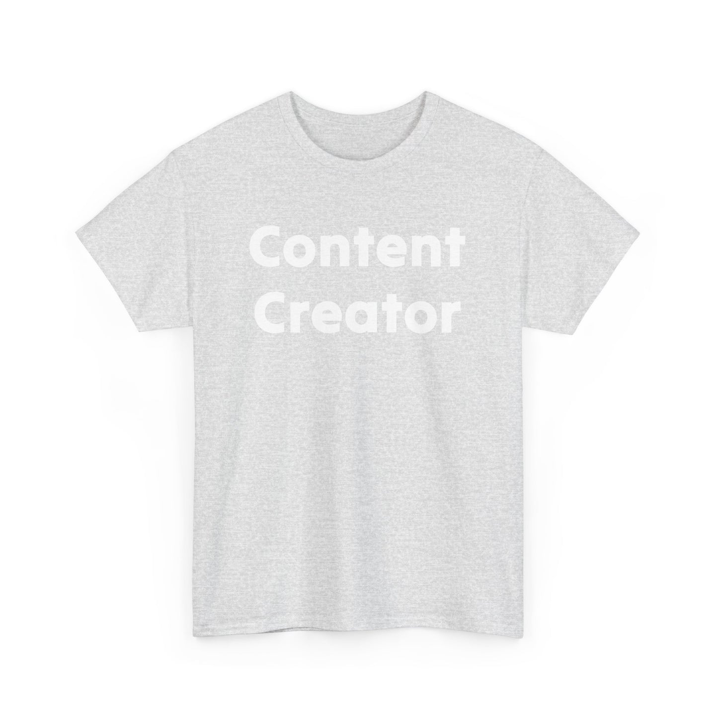 Content Creator Unisex Heavy Cotton Tee | Perfect for Creative Professionals