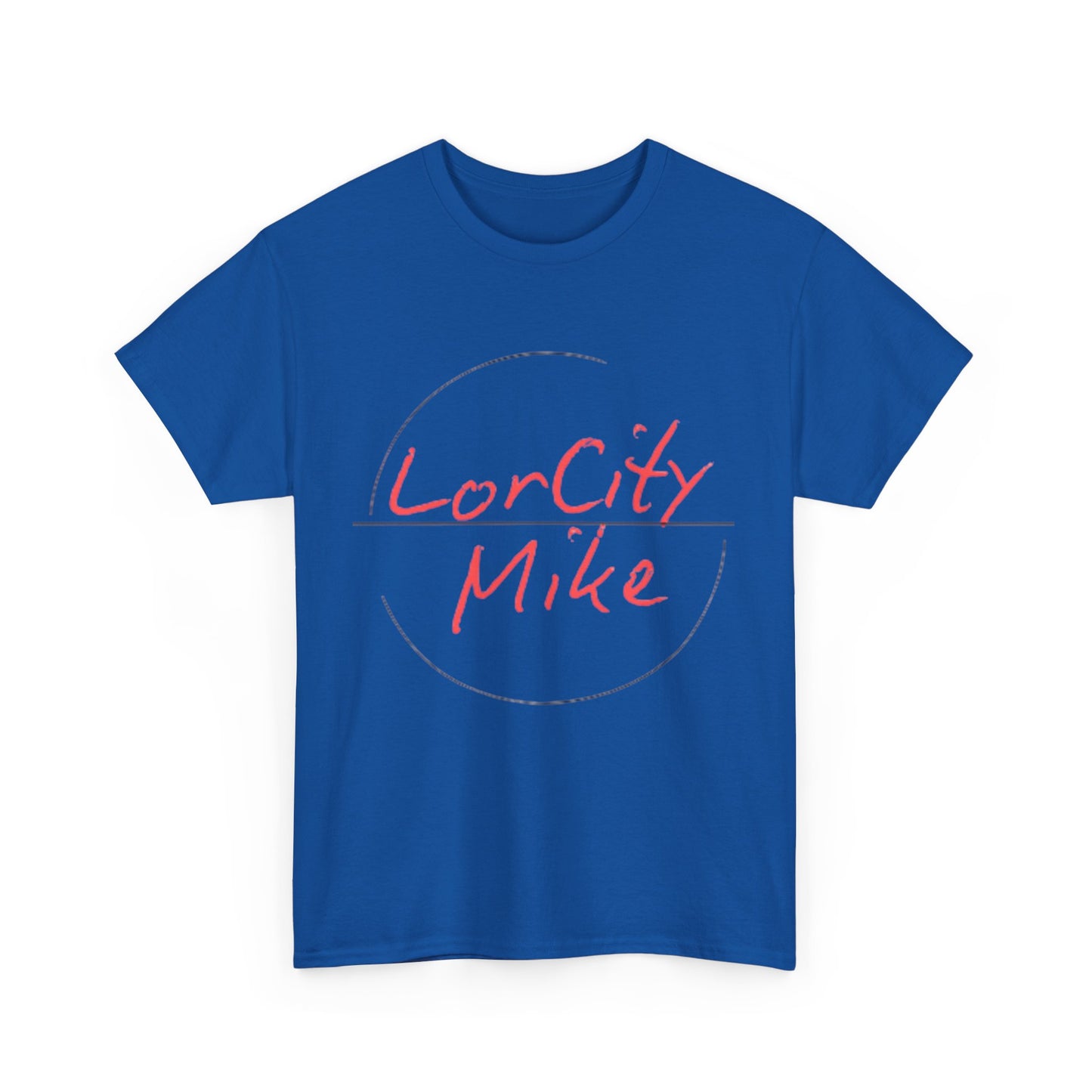 LorCity Mike Unisex Heavy Cotton Tee - Casual Stylish T-Shirt for Everyday Comfort