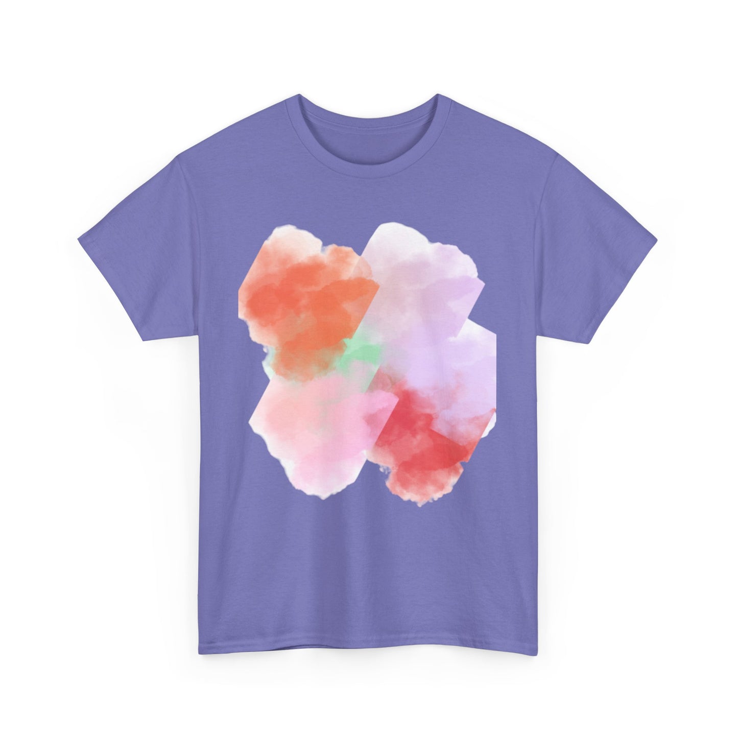 Colorful Abstract Art Unisex Heavy Cotton Tee