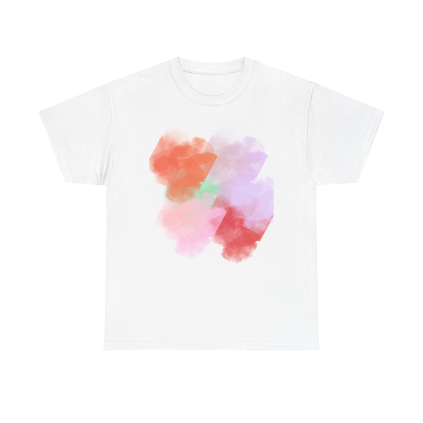 Colorful Abstract Art Unisex Heavy Cotton Tee