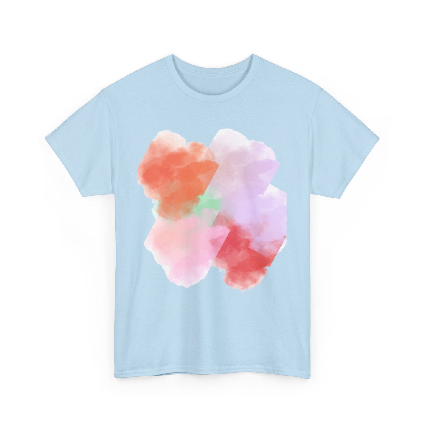 Colorful Abstract Art Unisex Heavy Cotton Tee