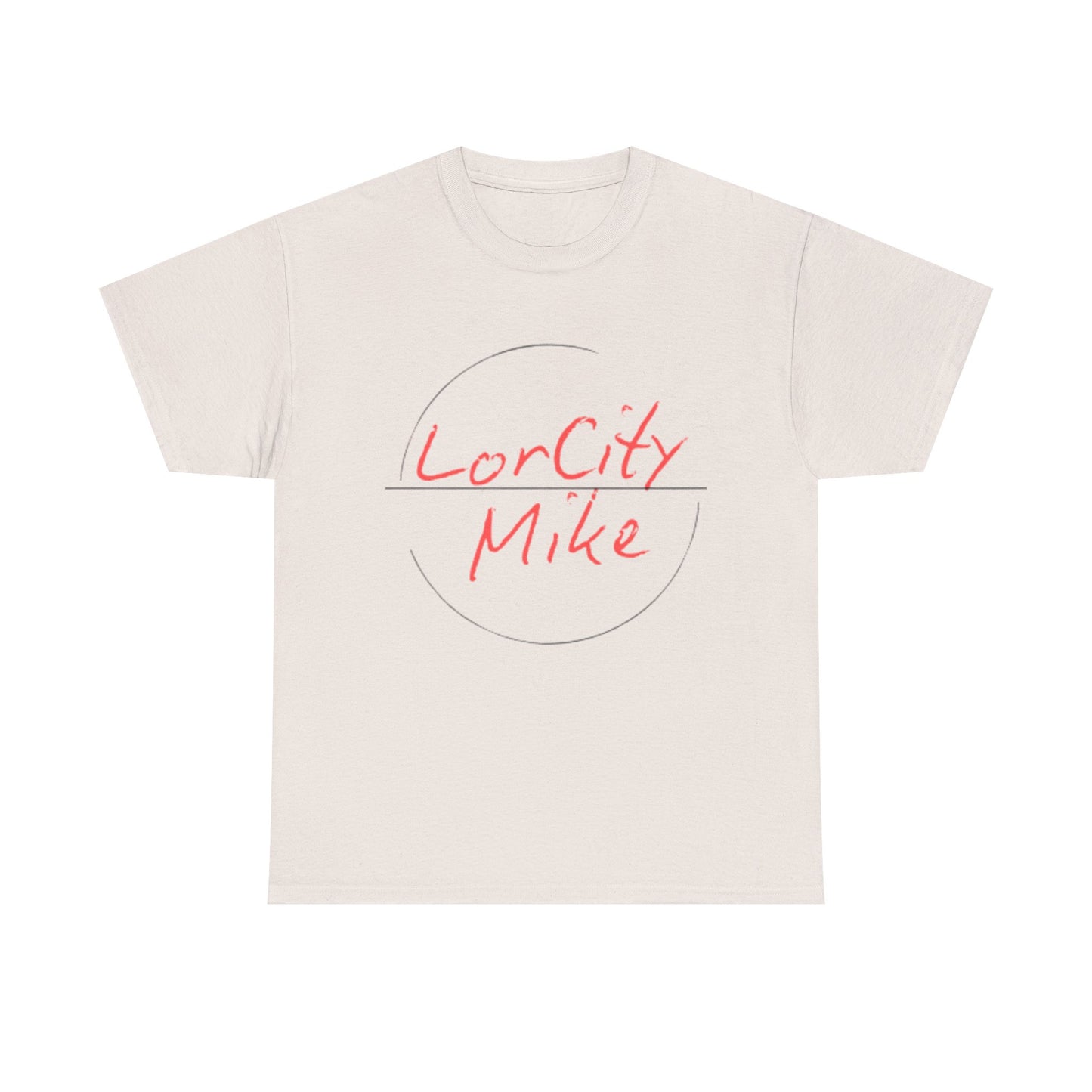 LorCity Mike Unisex Heavy Cotton Tee - Casual Stylish T-Shirt for Everyday Comfort