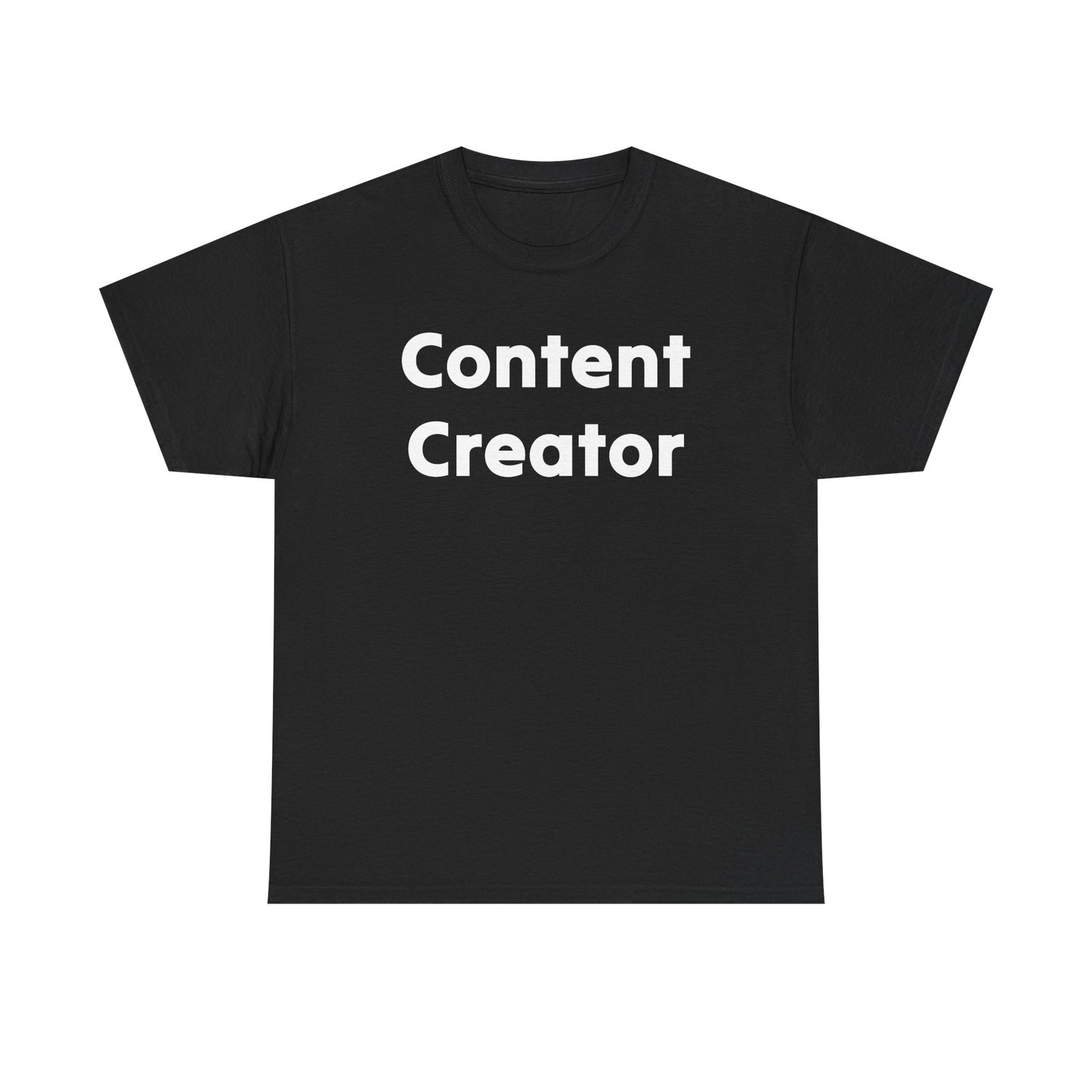 Content Creator Unisex Heavy Cotton Tee | Perfect for Creative Professionals