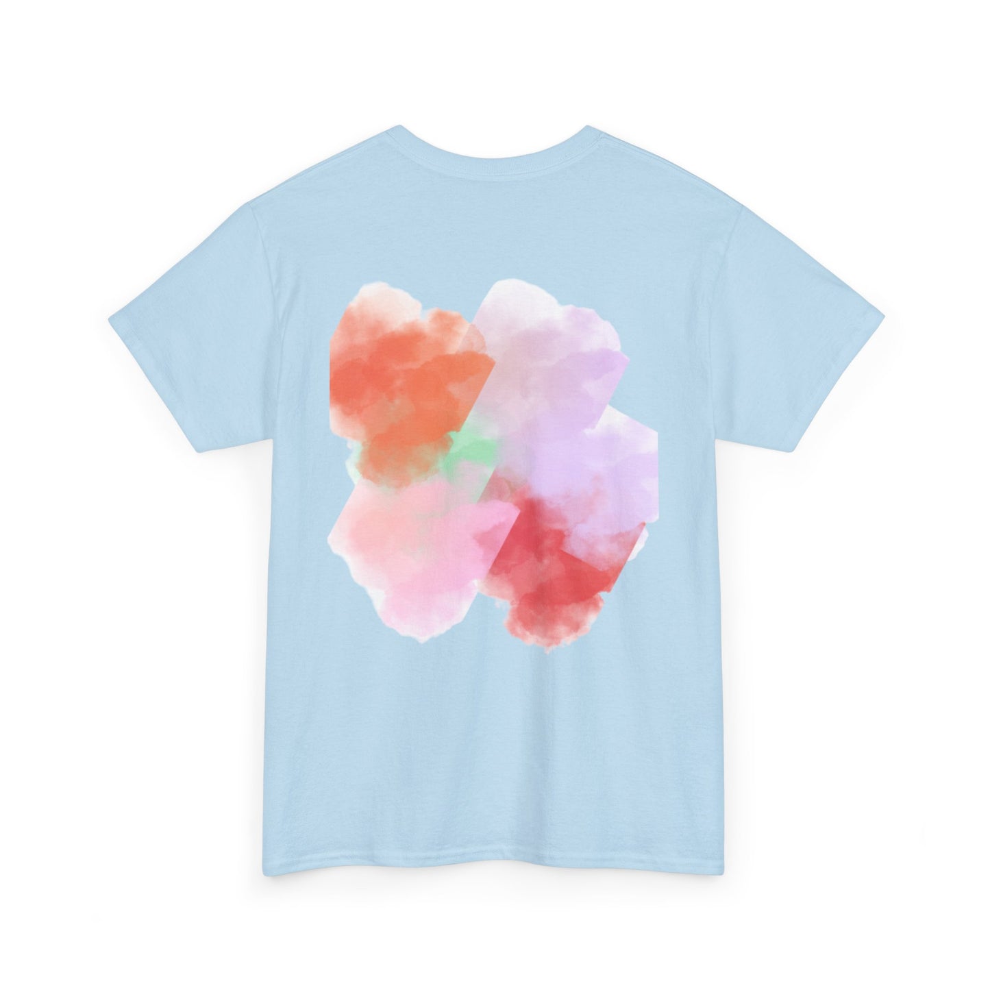 Colorful Abstract Art Unisex Heavy Cotton Tee