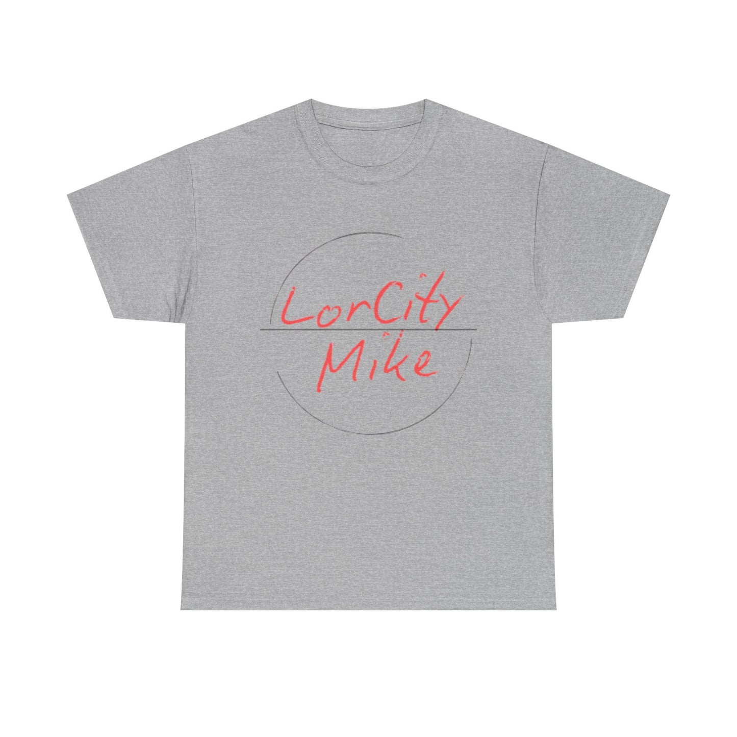 LorCity Mike Unisex Heavy Cotton Tee - Casual Stylish T-Shirt for Everyday Comfort