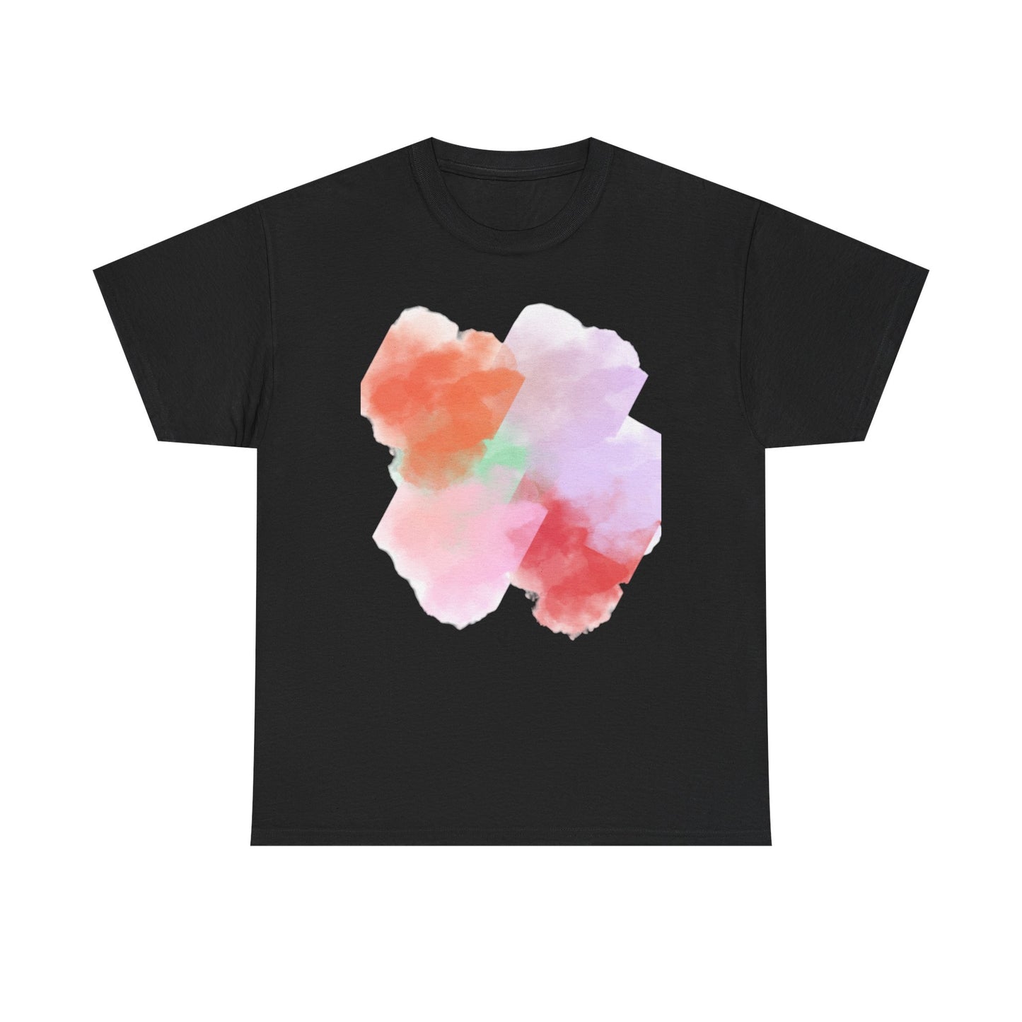 Colorful Abstract Art Unisex Heavy Cotton Tee