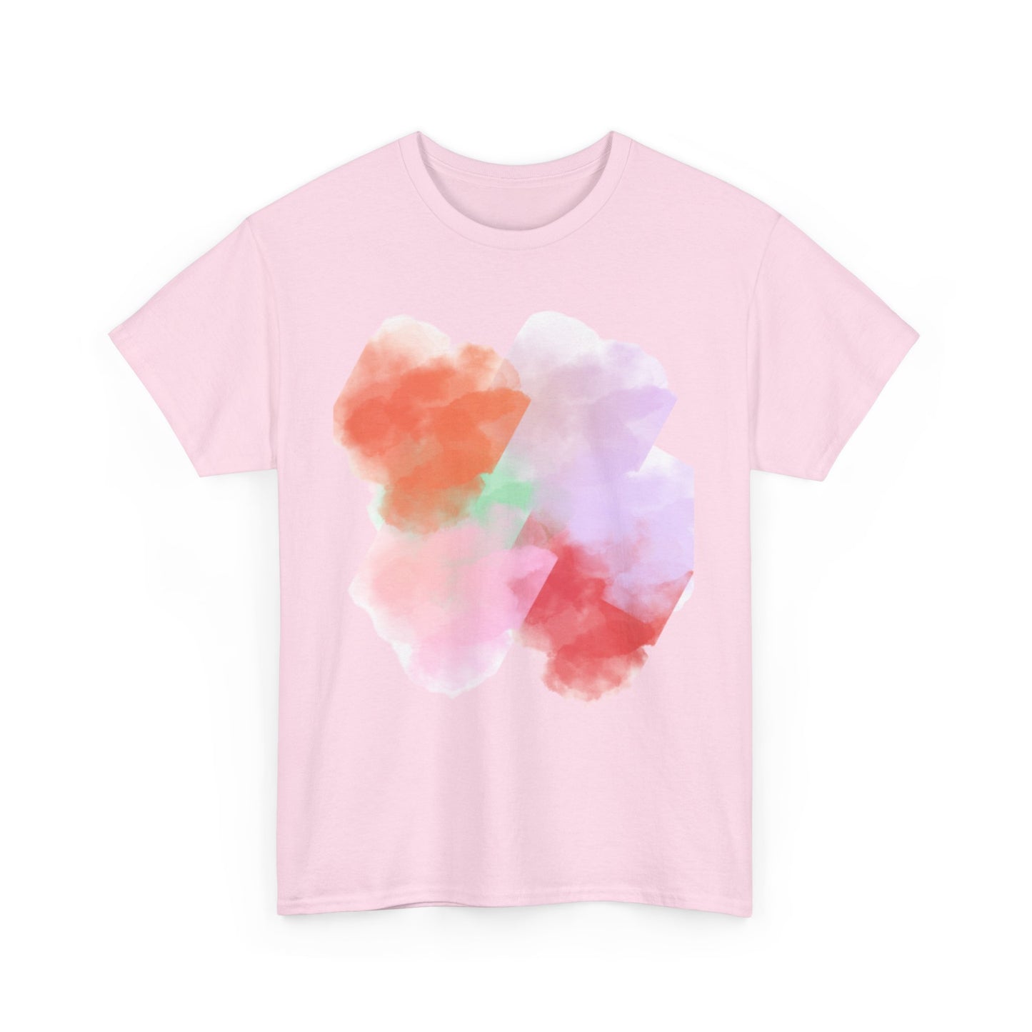 Colorful Abstract Art Unisex Heavy Cotton Tee