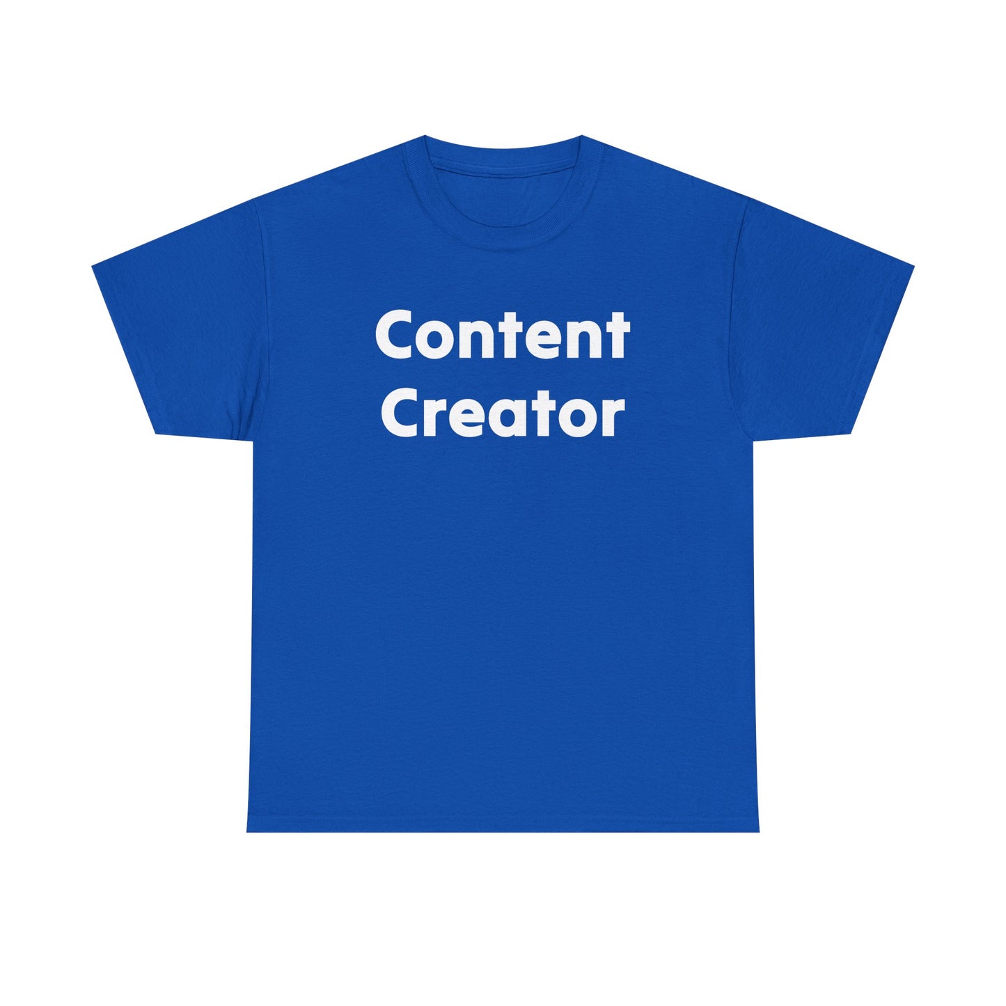 Content Creator Unisex Heavy Cotton Tee | Perfect for Creative Professionals