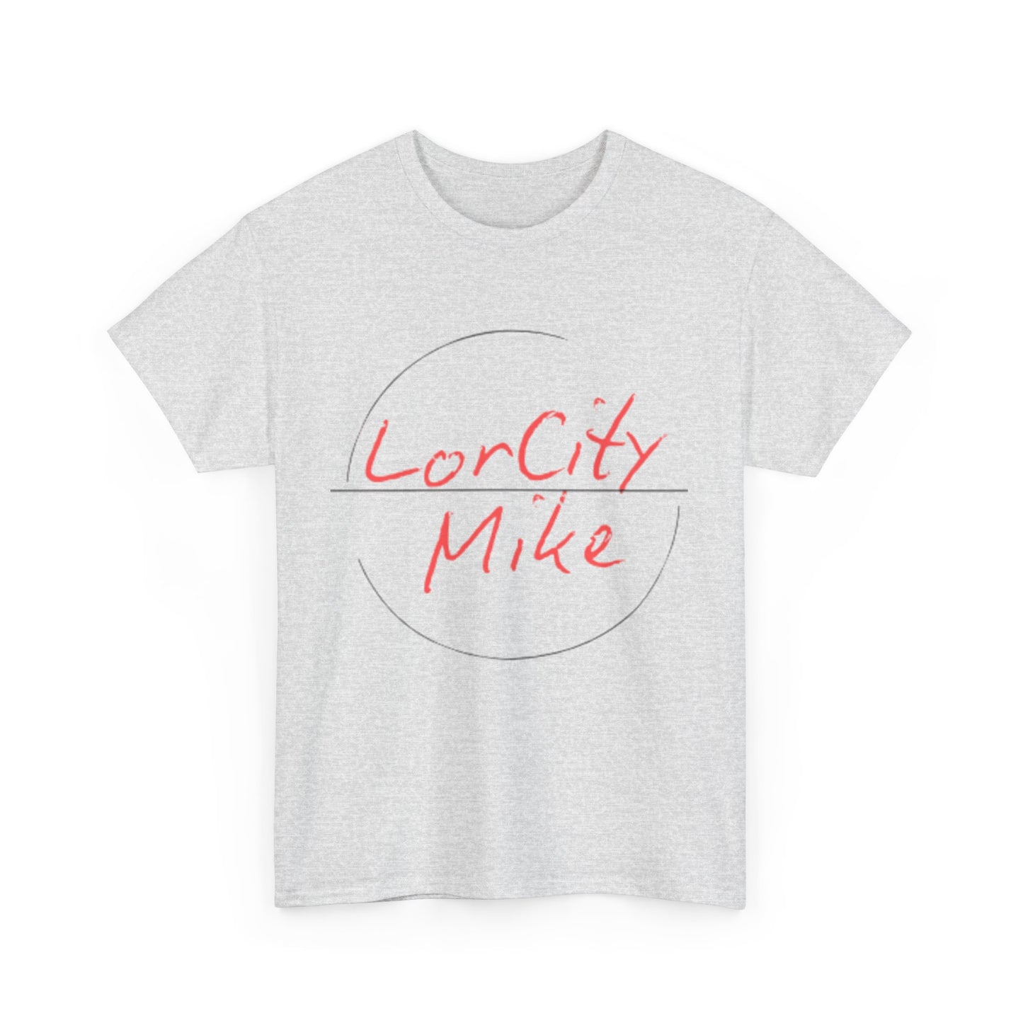 LorCity Mike Unisex Heavy Cotton Tee - Casual Stylish T-Shirt for Everyday Comfort