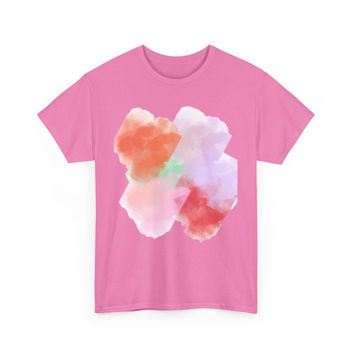 Colorful Abstract Art Unisex Heavy Cotton Tee