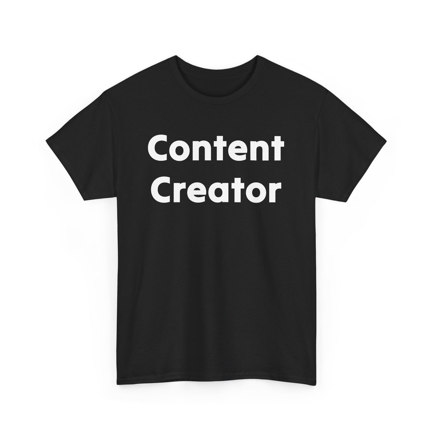 Content Creator Unisex Heavy Cotton Tee | Perfect for Creative Professionals