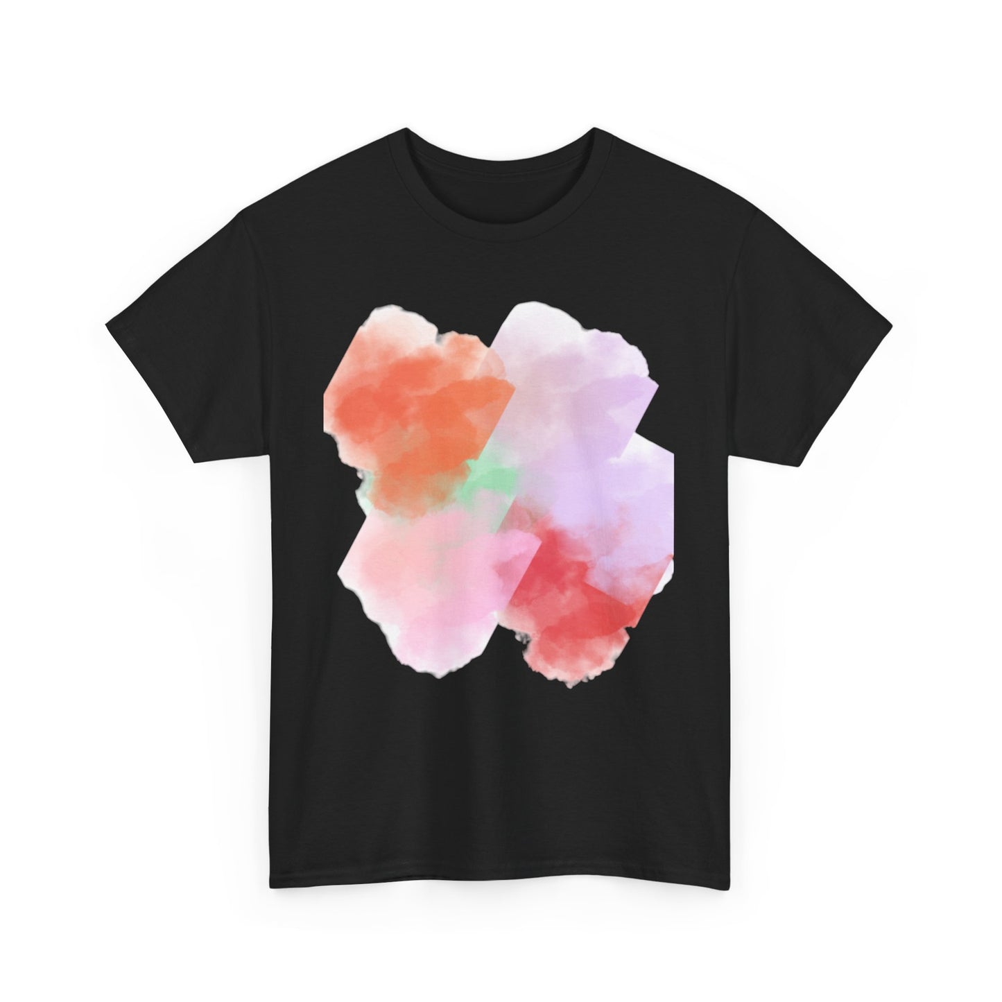 Colorful Abstract Art Unisex Heavy Cotton Tee