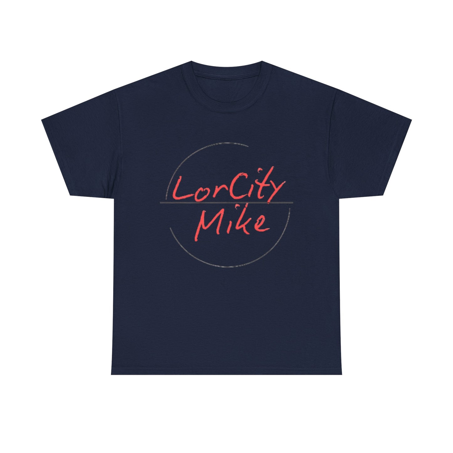 LorCity Mike Unisex Heavy Cotton Tee - Casual Stylish T-Shirt for Everyday Comfort