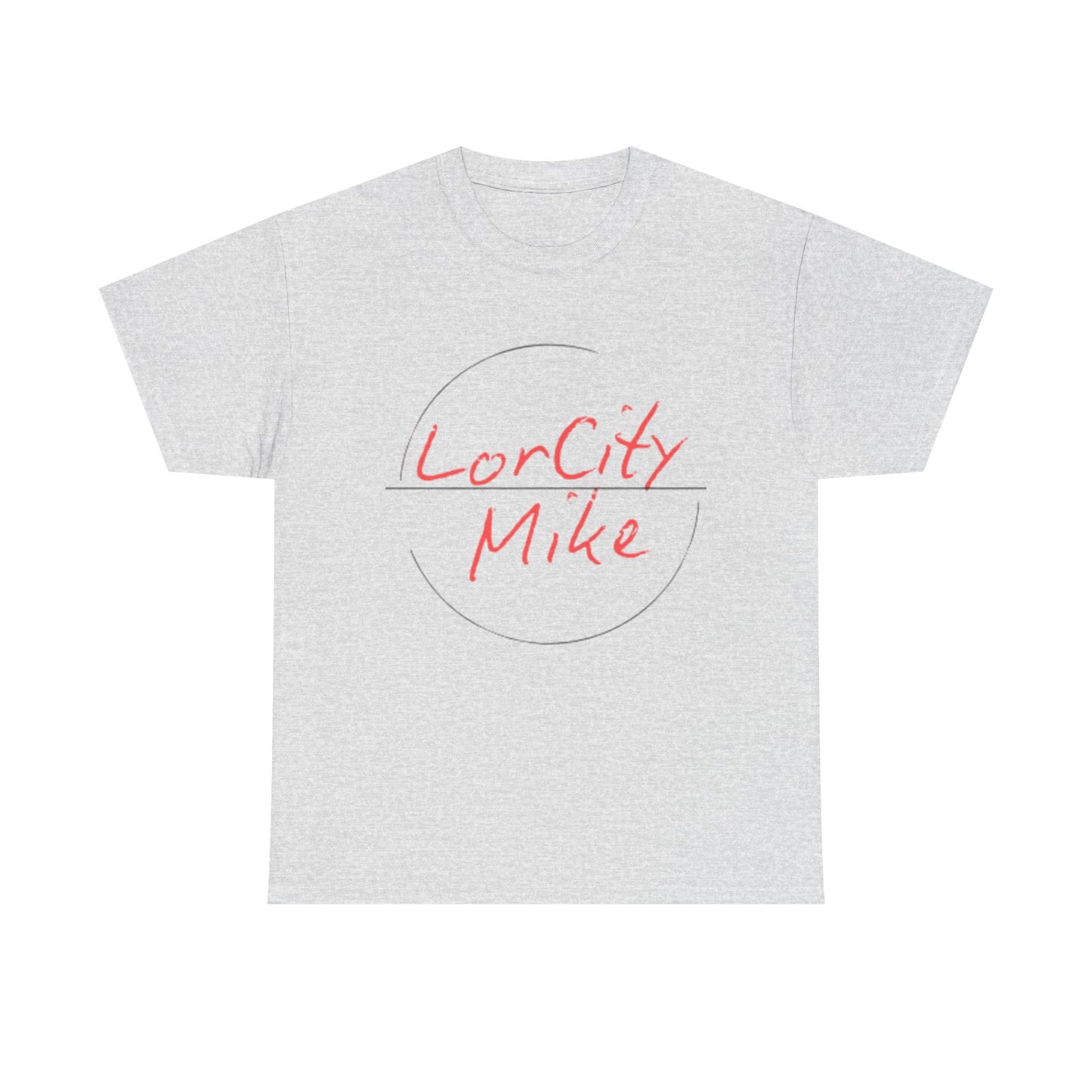 LorCity Mike Unisex Heavy Cotton Tee - Casual Stylish T-Shirt for Everyday Comfort