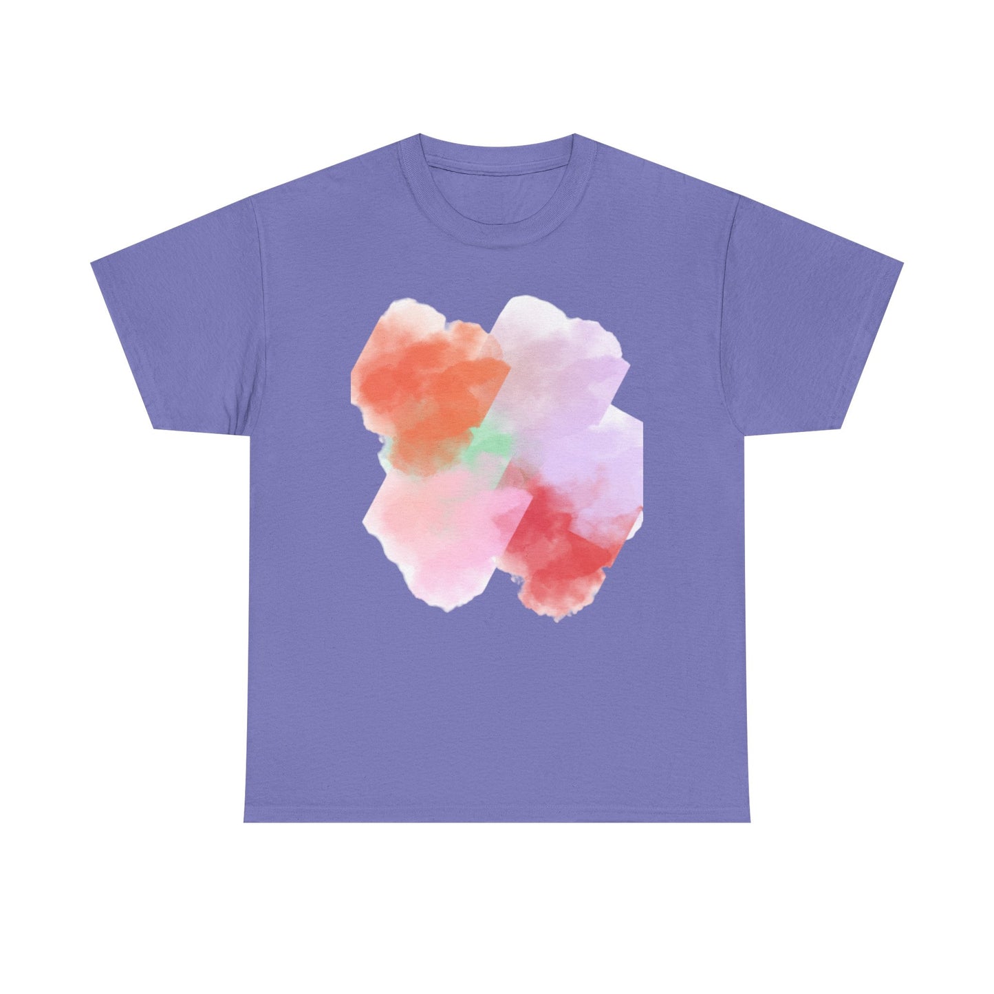 Colorful Abstract Art Unisex Heavy Cotton Tee