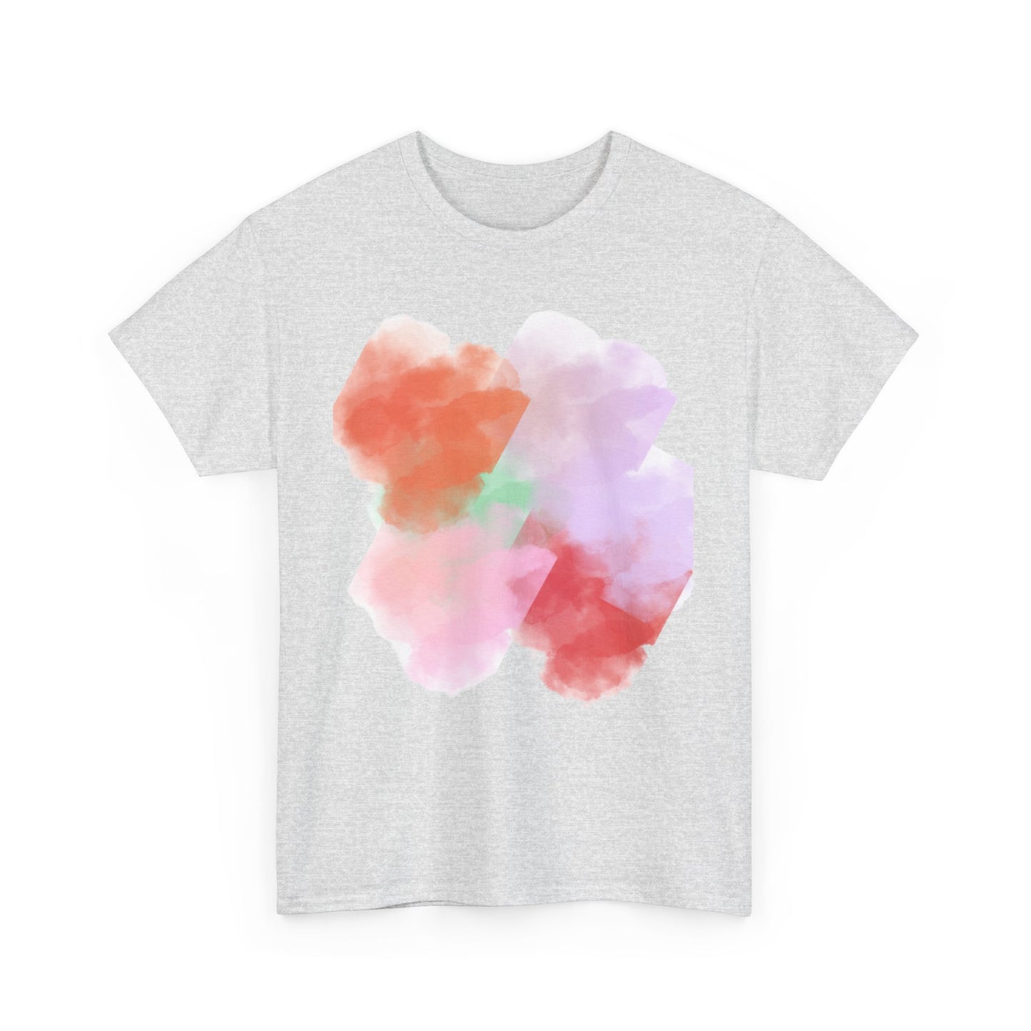 Colorful Abstract Art Unisex Heavy Cotton Tee