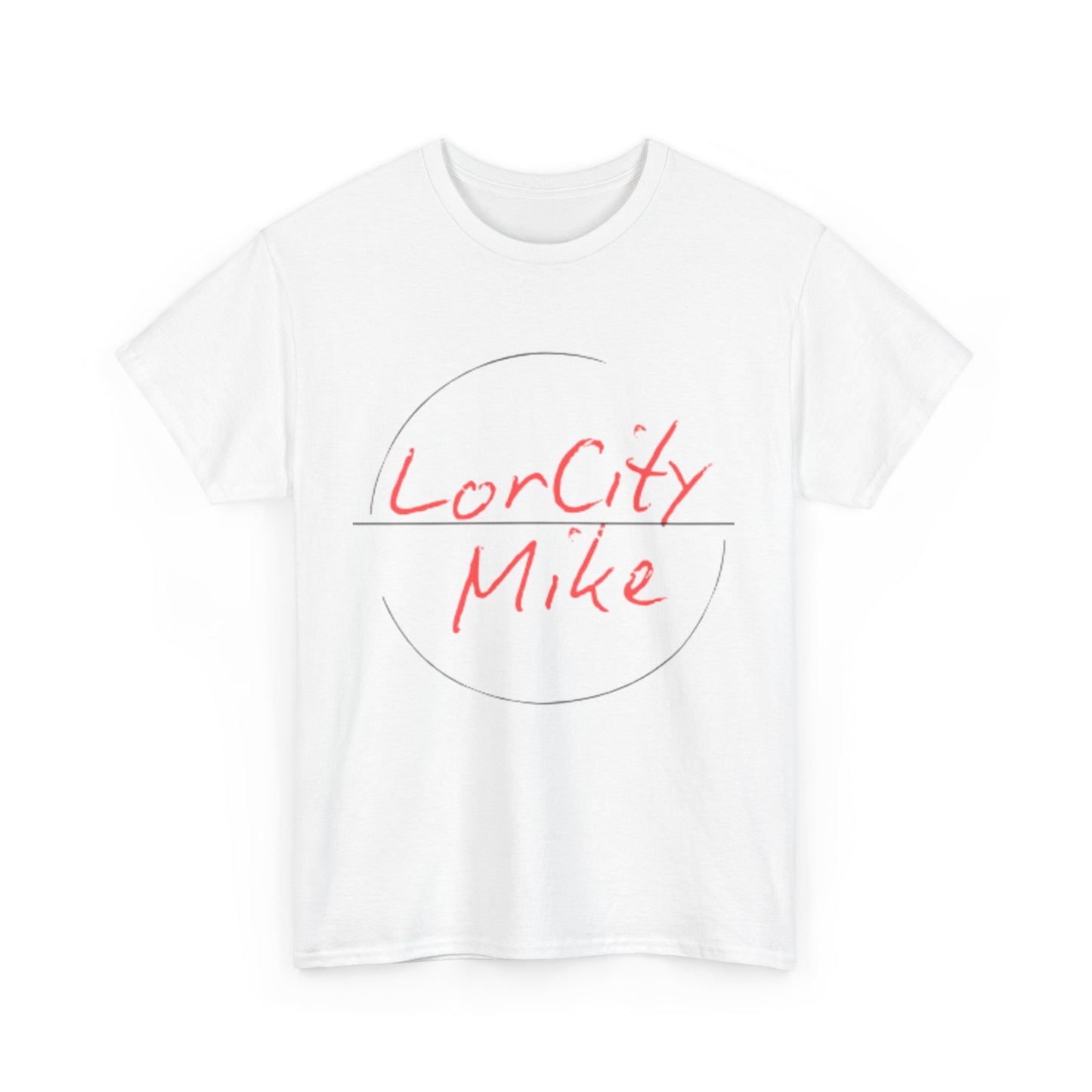 LorCity Mike Unisex Heavy Cotton Tee - Casual Stylish T-Shirt for Everyday Comfort